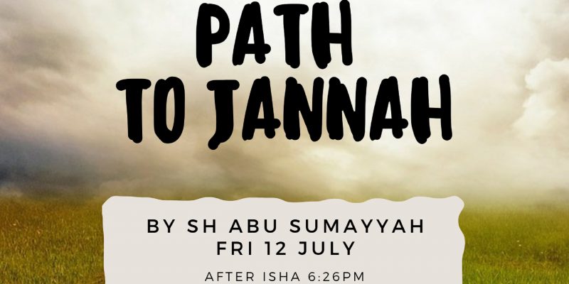 Knowledge A path to Jannah